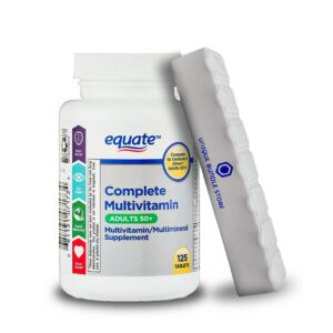 Equate multivitamínico adultos 50+ frasco