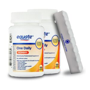 Equate multivitamínico para mujeres 100 tabletas paquete doble