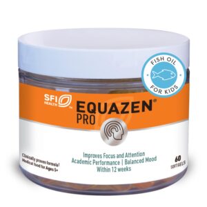 Equazen Pro Fish Oil Softgels bottle front