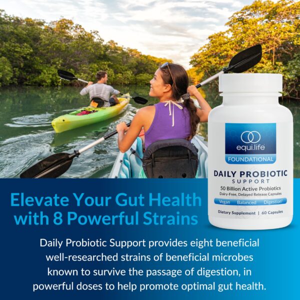 Equilife Probióticos sin lácteos y sin refrigeración