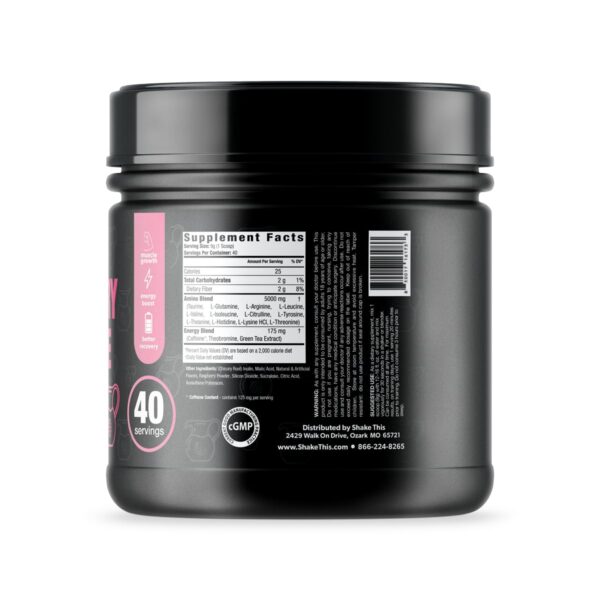 Version 1.0.0 Etiqueta del envase ES FIT Amino+ polvo