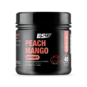 ES FIT Amino+ polvo sabor Durazno Mango para entrenamiento