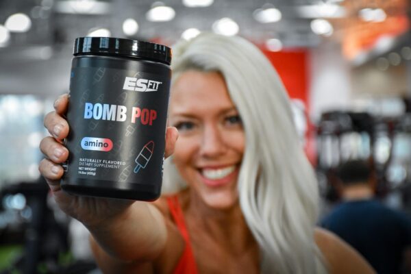 Frente del envase ES FIT Polvo de aminoácidos