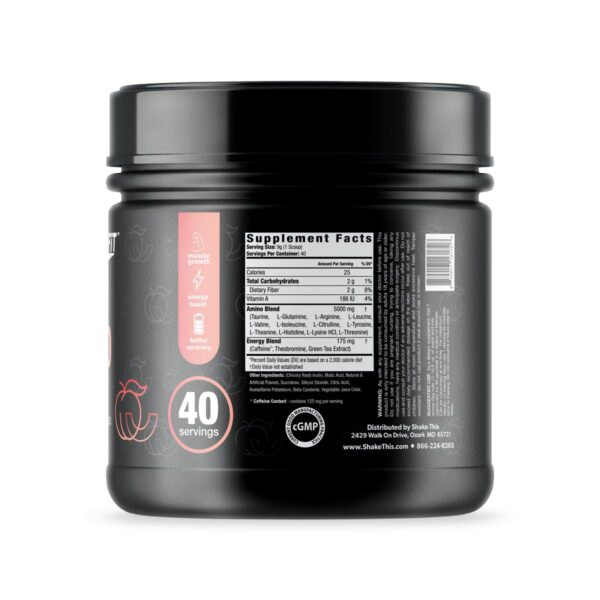 Version 1.0.0 Suplemento ES FIT Amino+ energizante y recuperador muscular