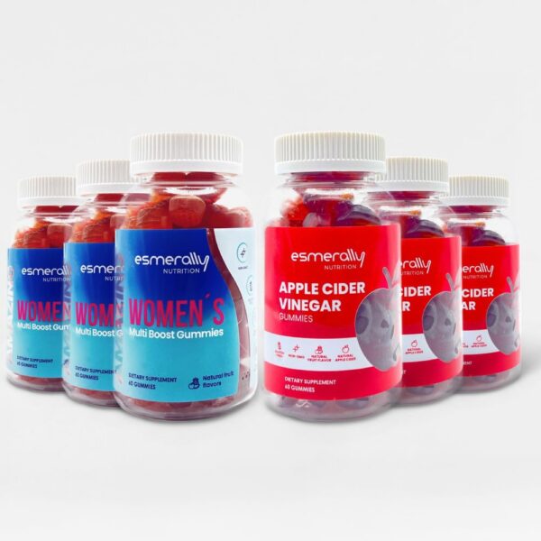 Version 1.0.0 Esmerally multivitaminico para mujeres pack 360 gomitas natural