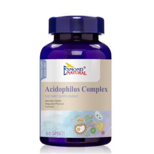 Esmond Natural Acidophilus complejo 60 cápsulas salud digestiva