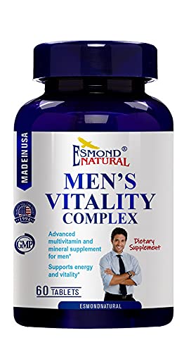 Version 1.0.0 Esmond Natural Men's Vitality Complex frasco frontal