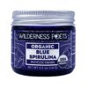 Espirulina azul orgánica Wilderness Poets 0.5 oz frasco azul