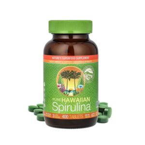 Espirulina hawaiana pura Nutrex Hawaii envase frontal