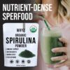 Version 1.0.0 Espirulina en polvo puro orgánico WHYZ paquete 250g