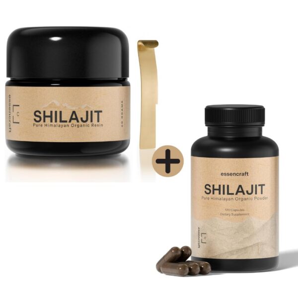Essencraft Shilajit resina Himalaya frentes