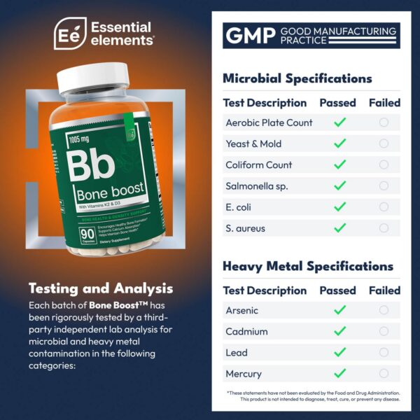 Frente del envase Bone Boost