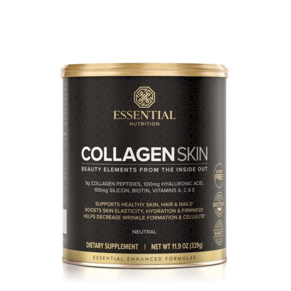 Frasco de Essential Nutrition Colageno Skin