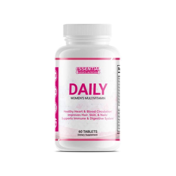 Essential Sports Nutrition multivitamínico mujer botella frontal