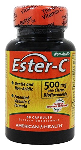 Ester-C 500 mg American Health con bioflavonoides capsulas 60 unidades