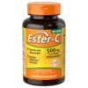 Ester-C frasco con etiqueta