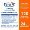 Frente de envase Ester-C 120 comprimidos