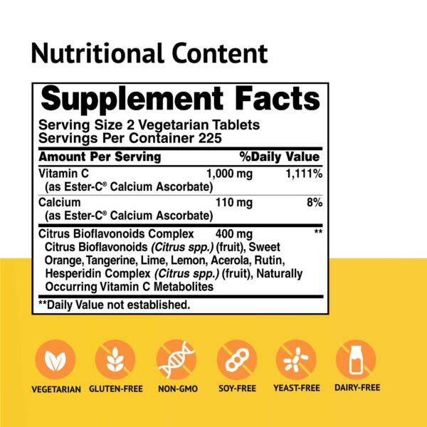 Version 1.0.0 Etiqueta Ester-C vitamina C 500 mg