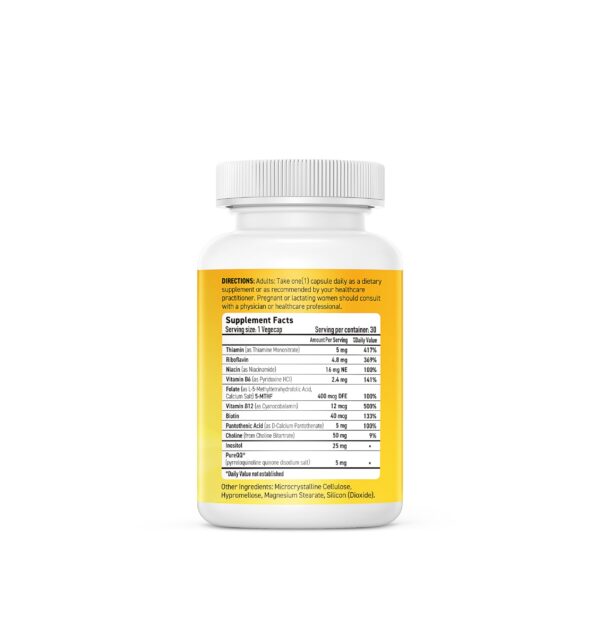 Etiqueta de ESTHELIV Super B Complex