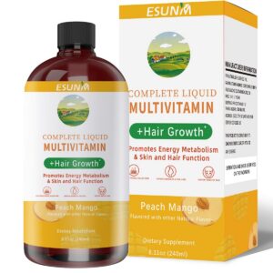 Frasco ESUNM multivitaminico liquido 8.11 oz