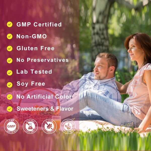 Gomitas Biotina esverco primer plano