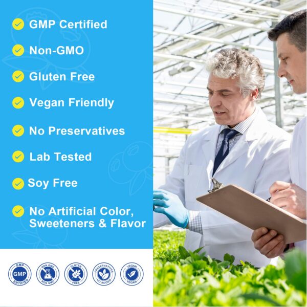 Gominolas aroma a arandano natural