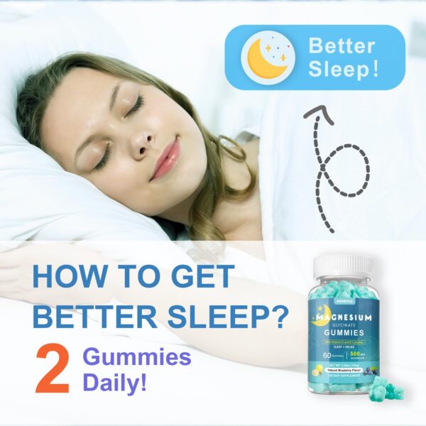 Etiqueta Esverco gominolas magnesio glicinato