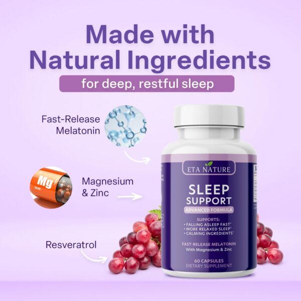 Suplemento ETANATURE para mejora del sueño