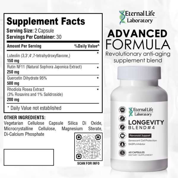 Etiqueta Mezcla antioxidante #4