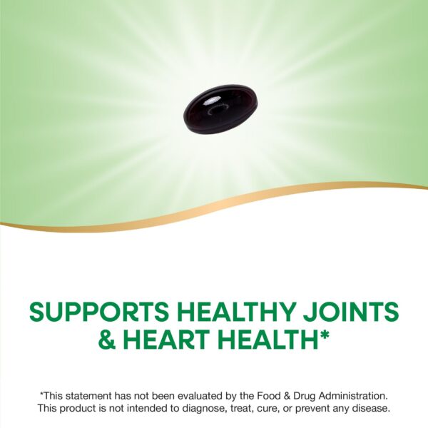 Etiqueta del aceite de krill Nature's Way con información