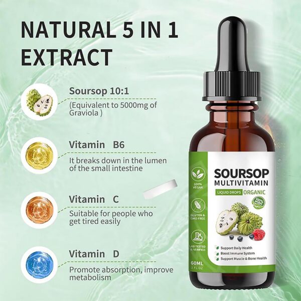 Version 1.0.0 Etiqueta amargos guanábana extracto hoja graviola orgánico