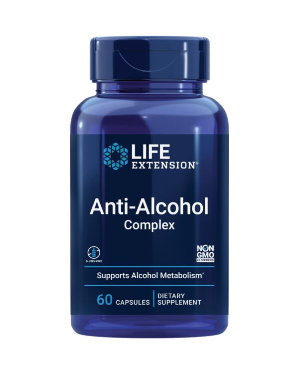Etiqueta del Anti-Alcohol Complex Life Extension