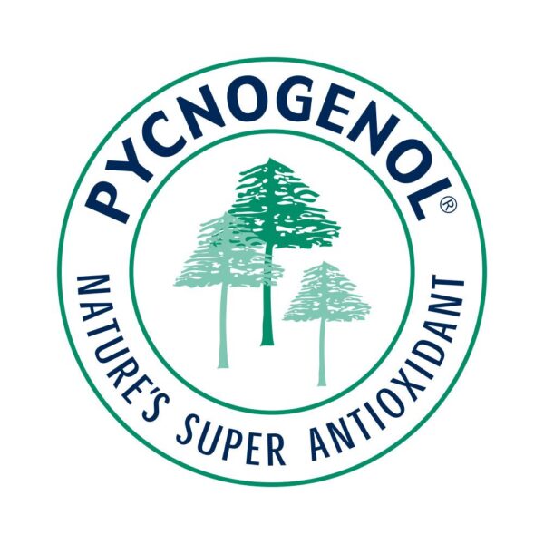 Version 1.0.0 Etiqueta de beneficios del Pycnogenol para piel, circulación y más