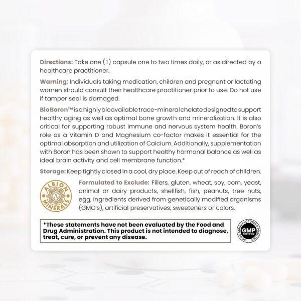 Version 1.0.0 Etiqueta boron detalle