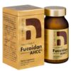 Etiqueta botella NatureMedic Fucoidan con AHCC en cápsulas vegetales