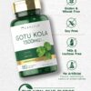 Etiqueta botella suplemento Gotu Kola Carlyle