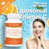 Etiqueta y caja de Vitamina C liposomal Dr.Plus