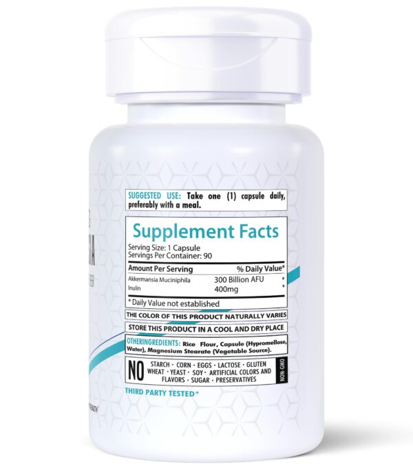 Etiqueta cápsulas veganas Healthfare inulina prebiótica incluida