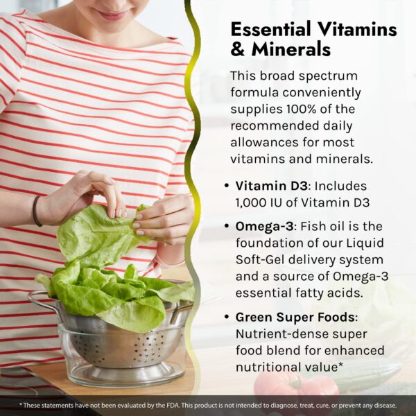 Etiqueta de cápsulas líquidas multi Only One Irwin Naturals