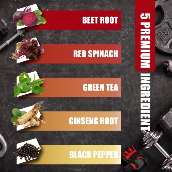 Version 1.0.0 Etiqueta de cápsulas de raíz de remolacha BMVINVOL