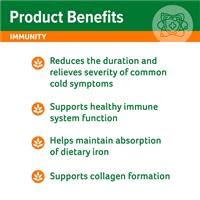 Etiqueta Cenovis C sabor naranja