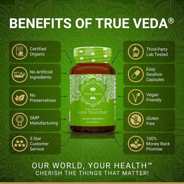 Detalle cápsulas Triphala orgánicas True Veda