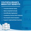 Etiqueta claro suplemento Vitality Now Youthful Brain