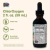 Etiqueta frontal concentrado ChlorOxygen Herbs Etc clorofila
