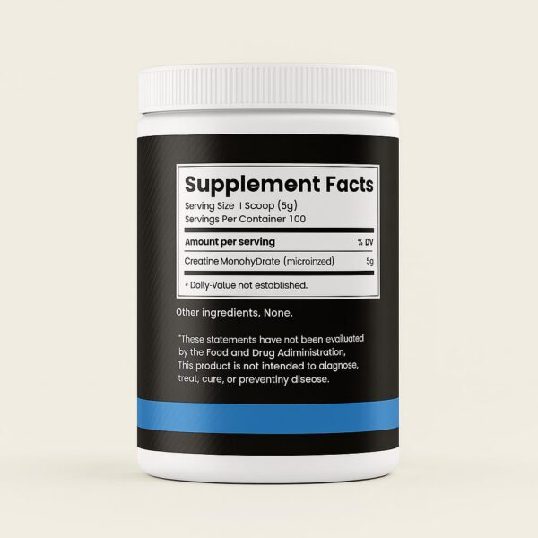 Version 1.0.0 Etiqueta Paragon Nutrition Creatine Monohydrate