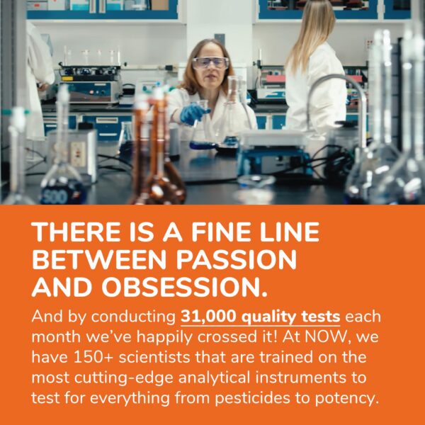 Etiqueta del producto NOW Foods Magnesium Glycinate