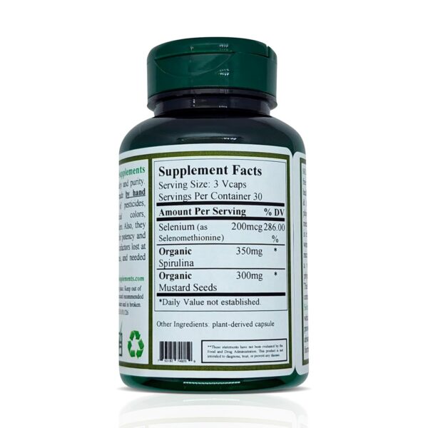 Version 1.0.0 Etiqueta detallada con nombres de ingredients