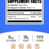 Etiqueta detalle BulkSupplements vitamina k2 polvo 9mg