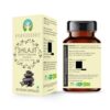 Etiqueta del producto con detalles del shilajit
