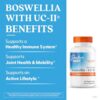 Etiqueta Doctor's Best Boswellia con UC-II para movilidad y confort articular